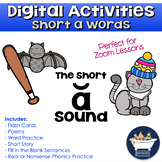 Phonics Practice: Short a Words (Distance Learning Digital