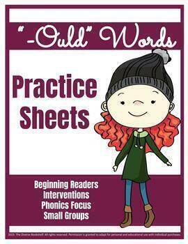 Preview of Phonics Practice With "-ould" Words