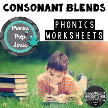 Preview of Consonant Blends Worksheets Phonics Intervention