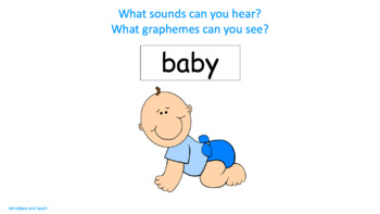 Preview of Phonics - 'a' as in baby - Introduce and Teach