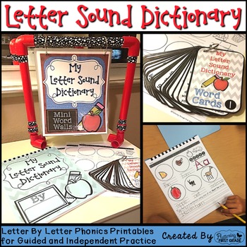 Preview of Phonics Printables- Letter Sound Dictionary