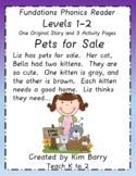 Phonics Reader - Level 1:  Pets for Sale Great with Fundations