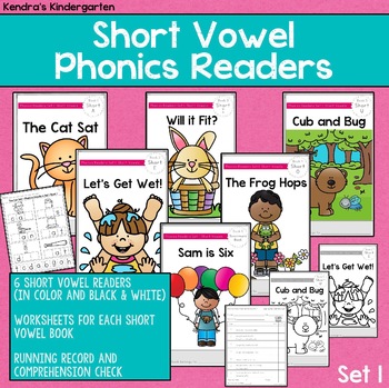 Preview of Phonics Readers: Short Vowels (Set 1)