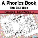 Phonics Reading Book #1 Long Vowels Decodable Reading Comp
