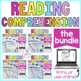 Phonics Reading Comprehension Passages and Questions with 
