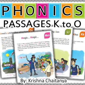 Preview of Phonics Reading Comprehension Passages | K to O