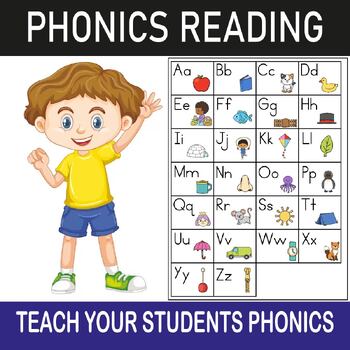 Preview of Phonics Reading Comprehension Passages Phonics Worksheets