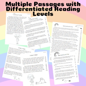 Phonics Reading Passages |Bossy R Reading Passage| Digraph Reading ...