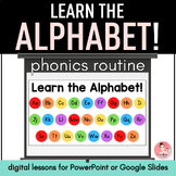 Phonics Routine | Alphabet Digital Slide Deck for PowerPoi