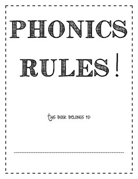 Preview of Phonics Rules! Book