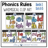 Phonics Rules Clip Art Collection 3