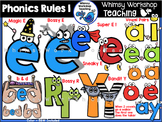 Phonics Rules 1 Clip Art - Whimsy Workshop Teaching