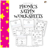 Phonics SATPIN worksheets