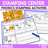 Phonics Stamping Center - Science of Reading Worksheets an
