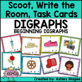 Phonics Scoot Beginning Digraphs Scoot Write the Room Task
