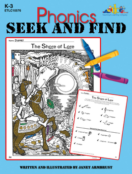 Preview of Phonics Seek and Find