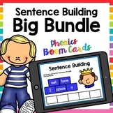 Phonics Sentence Building Boom Cards Big Bundle