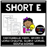 Phonics Short E Science of Reading Resource