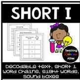 Phonics Short I Science of Reading Resource