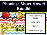 Phonics: Short Vowel (a, e, i, o, u) BUNDLE