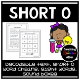 Phonics Short O Science of Reading Resource