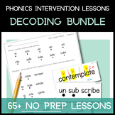 Phonics Small Group Intervention Bundle | Decoding Multisy