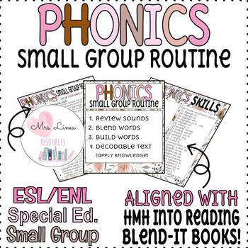 Preview of Phonics - Small Group Intervention Routine and Skills - ESL/Special Ed