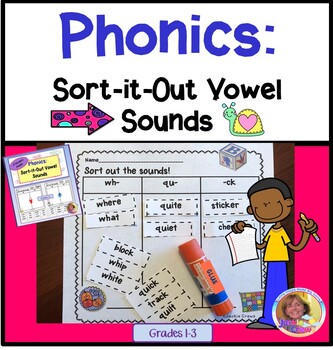 Preview of Phonics Sort-it-Out Combination Vowel Sounds Daily Practice BACK TO SCHOOL