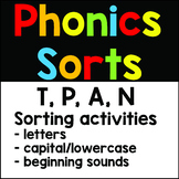 Phonics Sorts - TPAN (Set 2)