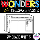 Phonics Sorts WONDERS 2023 Decodables-Unit 5 (2nd Grade)