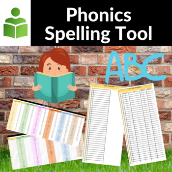 Preview of Phonics Spelling Tool/Test