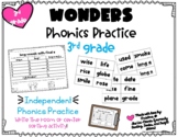 Phonics Spelling Word Practice 3rd grade Wonders