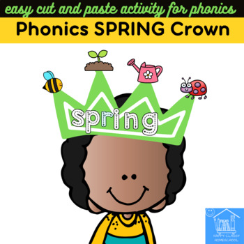 Preview of Phonics Spring Crown