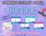 Phonics Stamping Literacy Center Complete Bundle! No Prep 