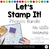 Phonics Stamping Literacy Center | Letter ID Beginning Mid