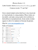 Phonics Stories with the First 13 Commonly Learned Letter Sounds