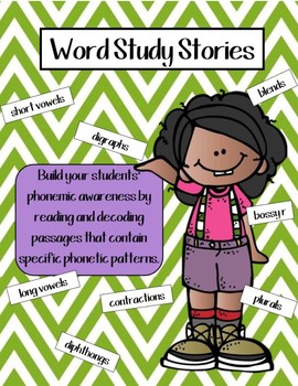 Preview of Phonics Stories- Word Study