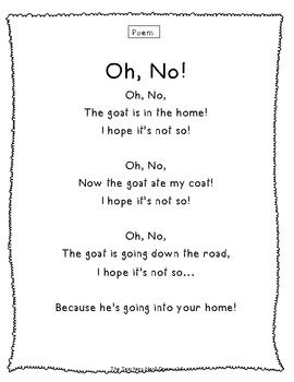 Phonics Story - Long O spelled: o, o_e, ow, oe, oa by The GT Teacher