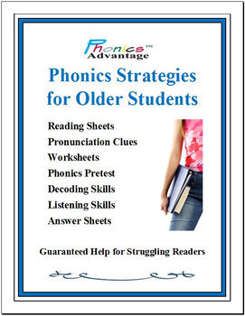 Preview of Phonics Strategies for Older Students by Phonics Advantage™