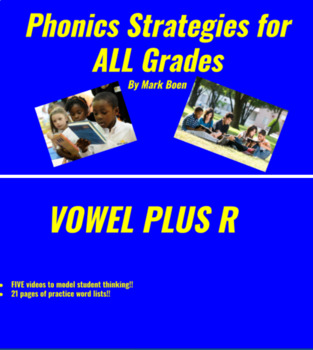 Preview of Phonics Strategy  with Vowel Plus R!!