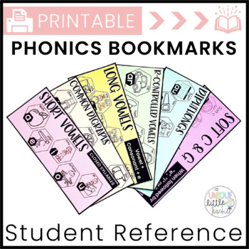 Preview of Phonics Student Bookmarks