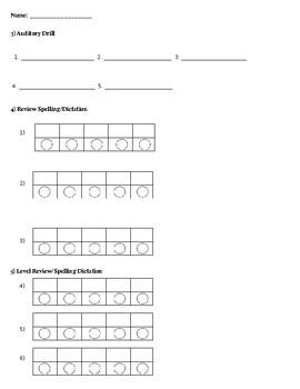 Preview of Phonics Student Handout