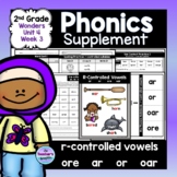 Phonics Supplement 2nd Grade Wonders Unit 4 Week 3 (ar, or