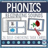 Phonics Task Cards Beginning Sounds