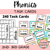 Phonics Task Cards - Bundle - 2nd and 3rd Grade