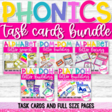 Phonics Task Cards Bundle