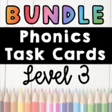 Phonics Task Cards BUNDLE - Level 3 - ALL UNITS