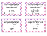Phonics Task Cards Vowel Diagraphs