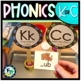 Phonics Using "K" or "C" Activity Set