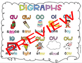 Phonics - Vowel Teams & Digraphs Anchor Chart (Updated)